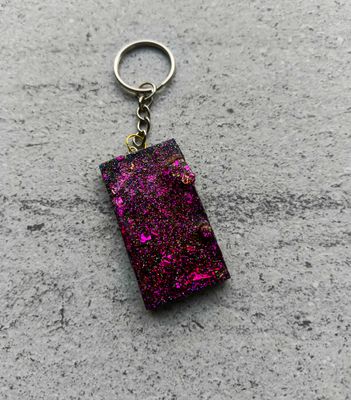 Pink Resin Keychain - M.V.G Skart