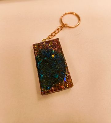 Blue Sparkle Keychain - M.V.G Skart