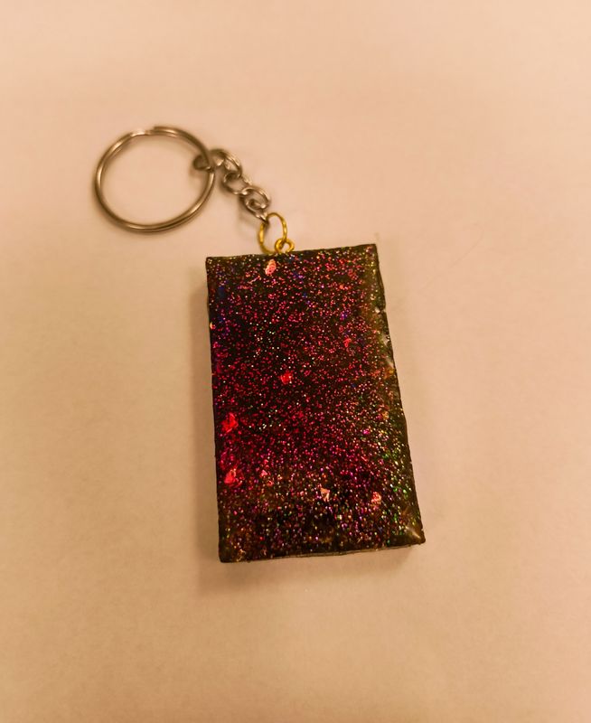 Pink Sparkly Keychain - M.V.G Skart