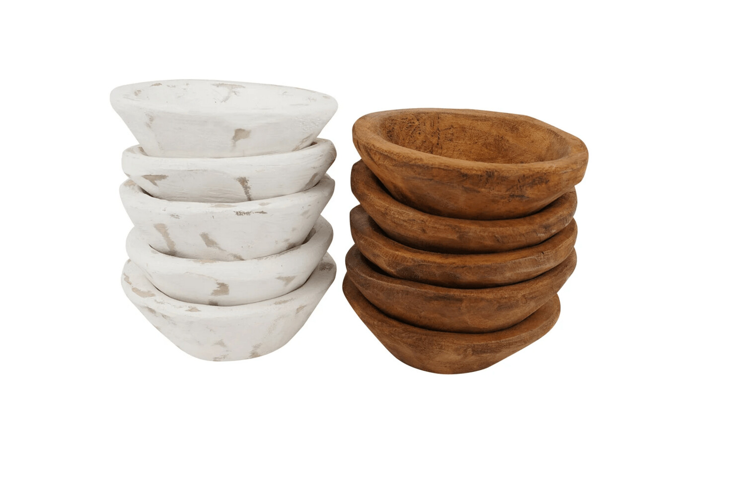 Stubby Round-Super Mini  Dough Bowl-6 inches wide-Mixed Pack