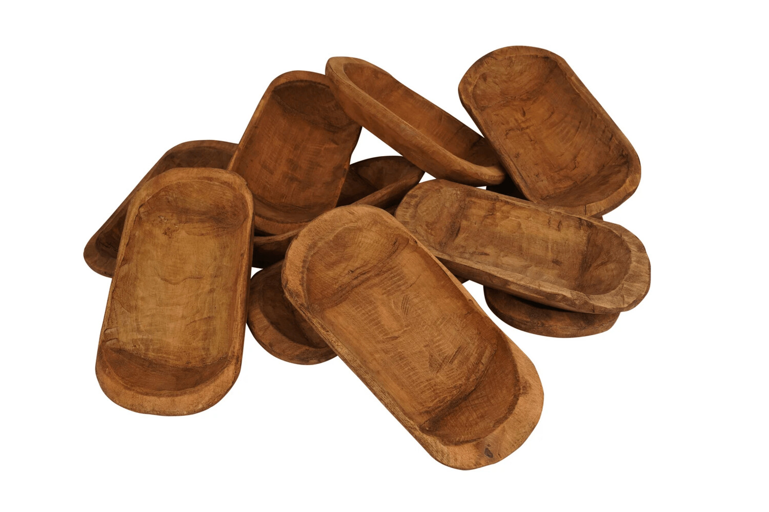 Mini Plus Dough Bowl-Candle Ready-6x12 inches-Waxed