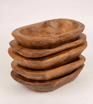 Home Decor #2-Mini Dough Bowl-6x10 inches-Waxed-Home Decor #2