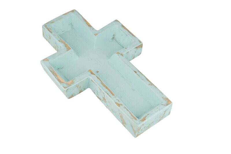 Cross Dough Bowl 18oz Candle Frasier Fir