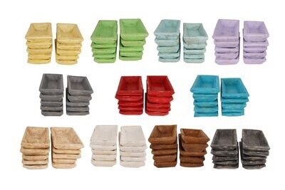 Sierra (tm) Mini Bowl -Candle Ready-6x10 inches- 12 Color Choices