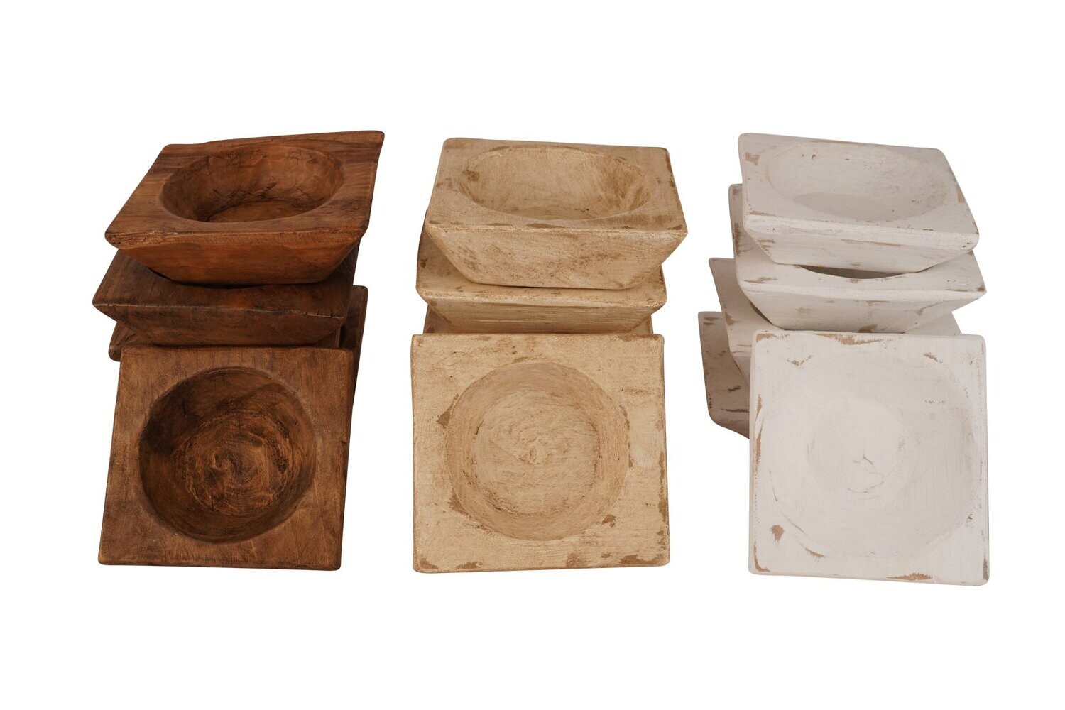 Arizona(tm)Farmhouse Square Dough Bowl-Trio Pack