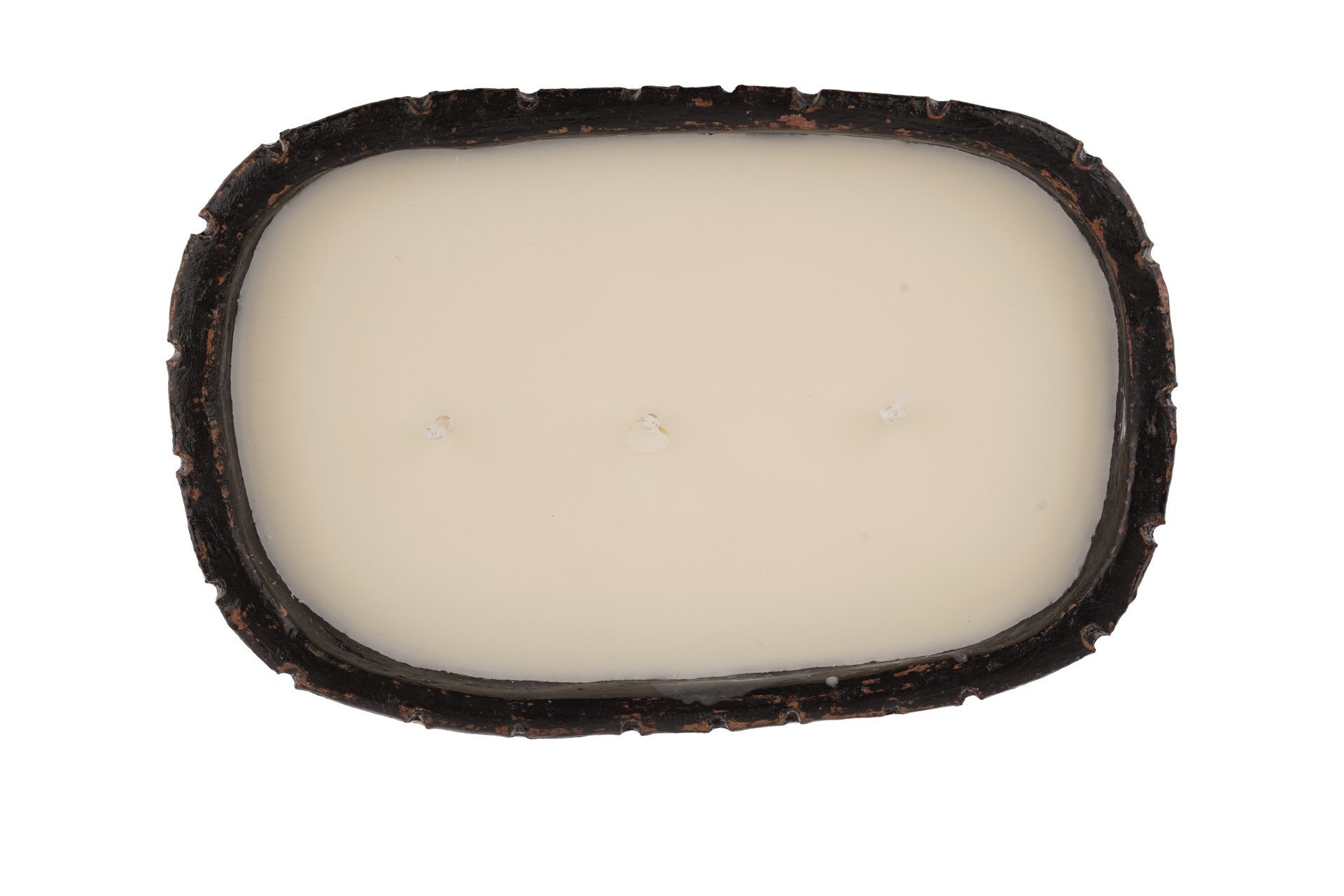 CLEARANCE-Ovee Simple Candle Vessel-Candle Ready-6 x 9 inches-Exclusive Original Design-CLEARANCE-Black