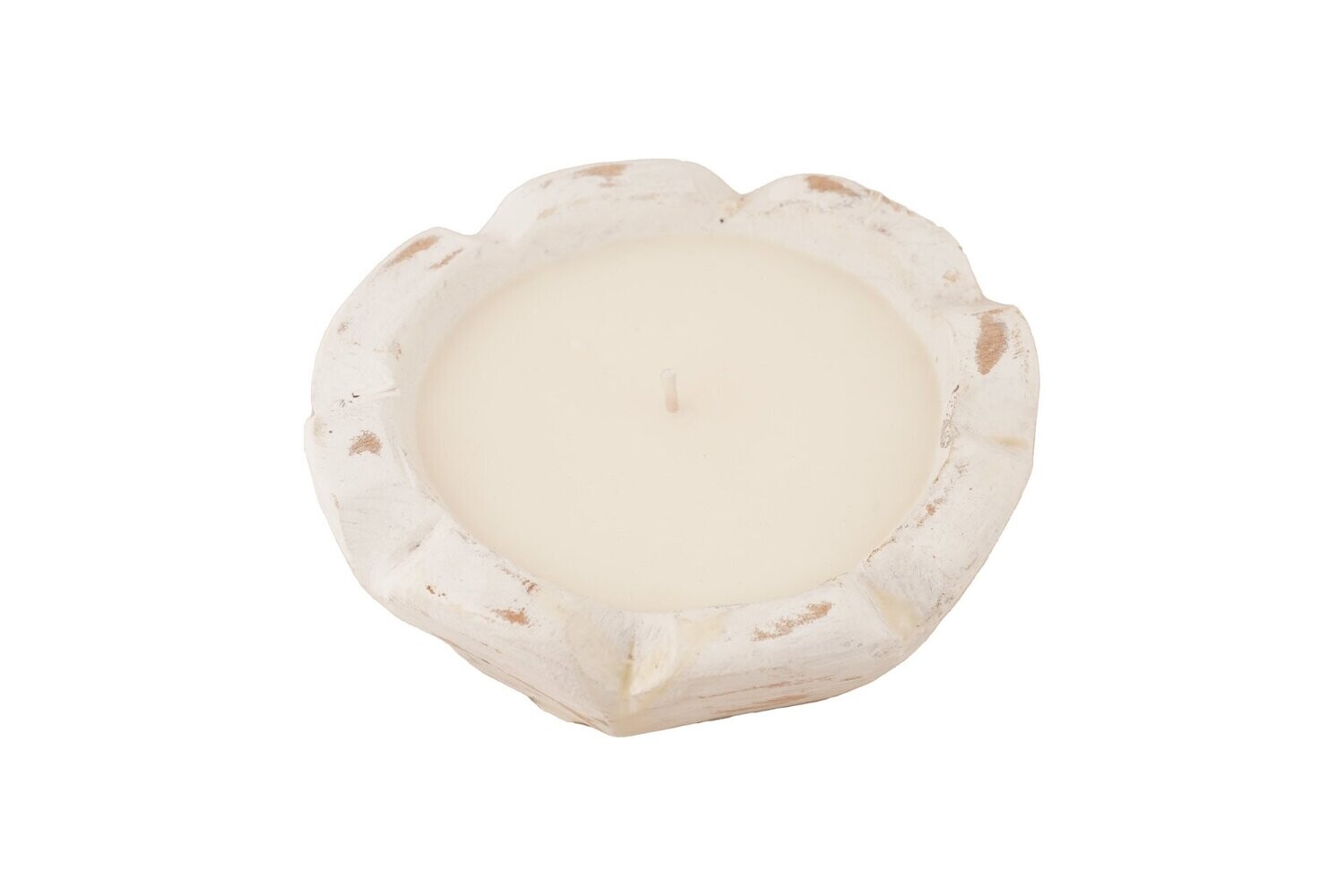 Stubby (tm) Mini Flower Dough Bowl -6 inches- White