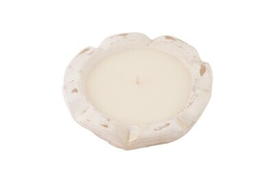 Stubby (tm) Mini Flower Dough Bowl -6 inches- White