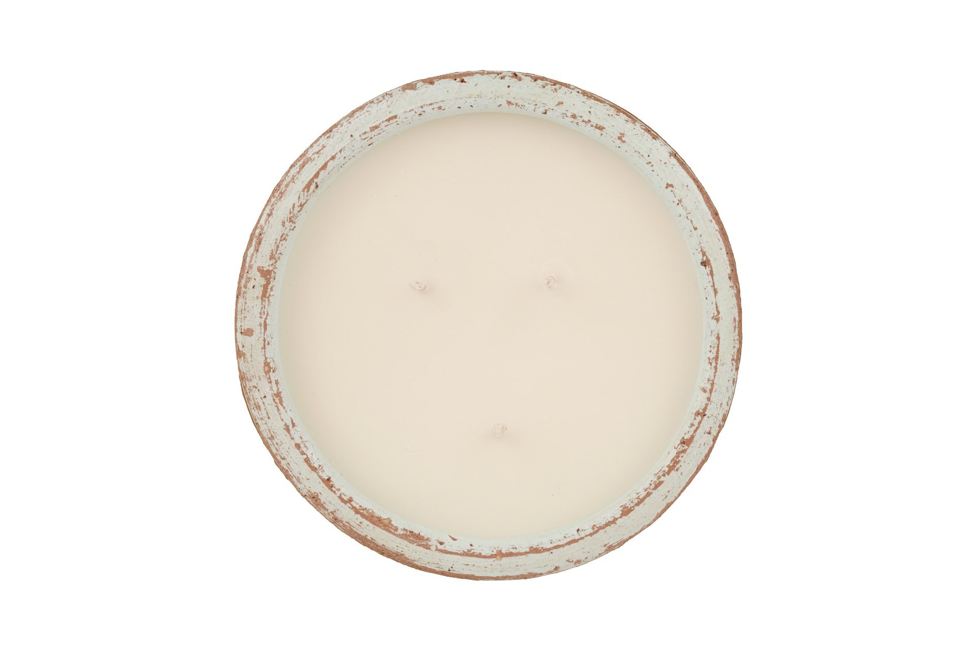 CLEARANCE-Roundsy -Candle Ready Clay Vessel-6 x 2.5-3 inches-Roundsy-Turquoise-CLEARANCE-$11