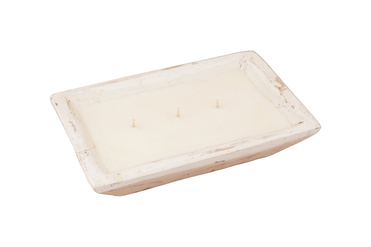 Sierra (tm) Mini Bowl -Candle Ready-6x10 inches- White