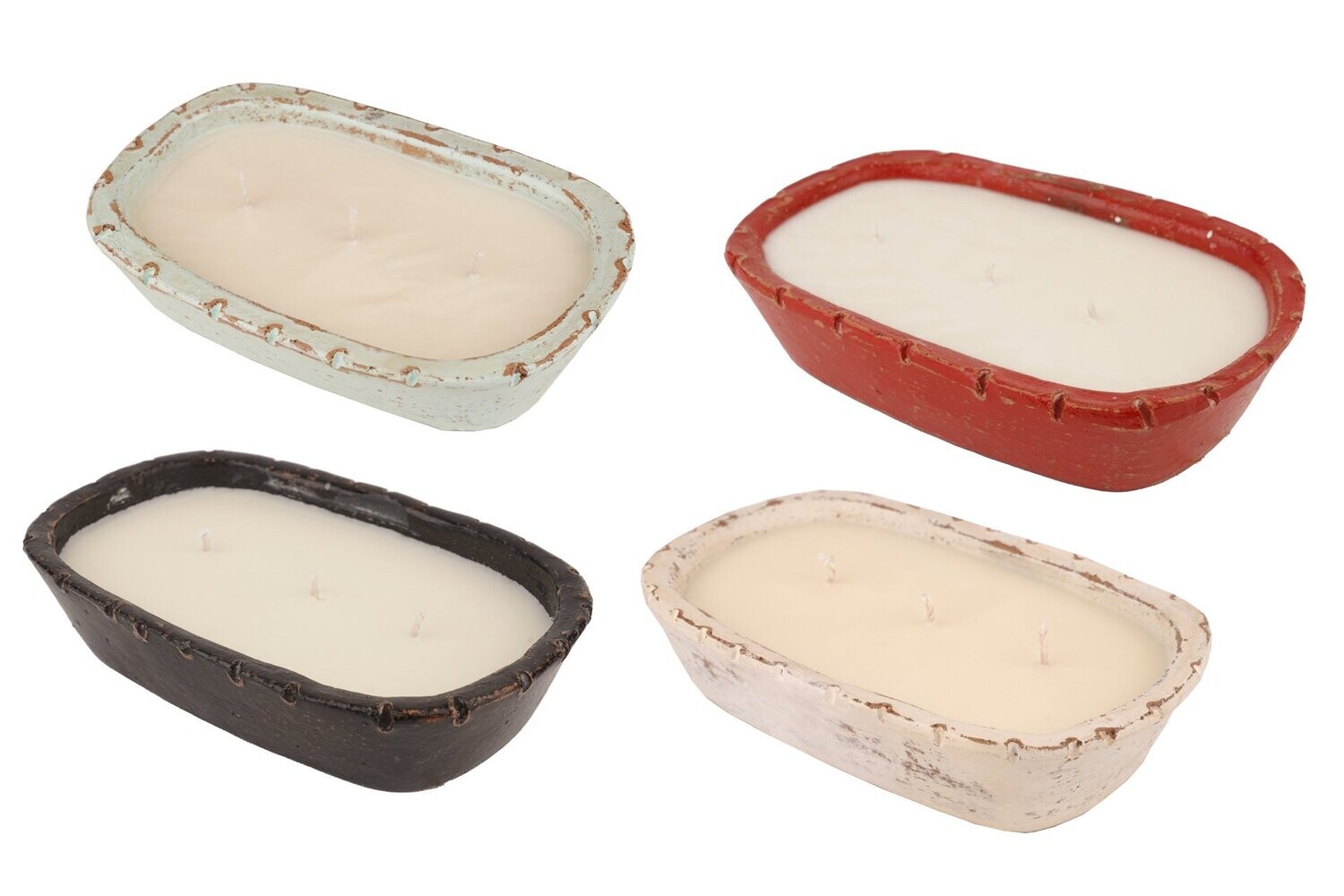 Ovee Simple Candle Vessel-Assorted Pack-Candle Ready-6 x 9 inches-Exclusive Original Design-Assorted Pack-Simple Ovee-8 Pieces