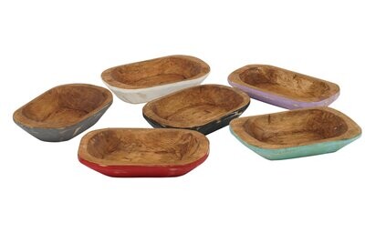 Country Farmhouse Mini Dough Bowl -Candle Ready-6x10 inches