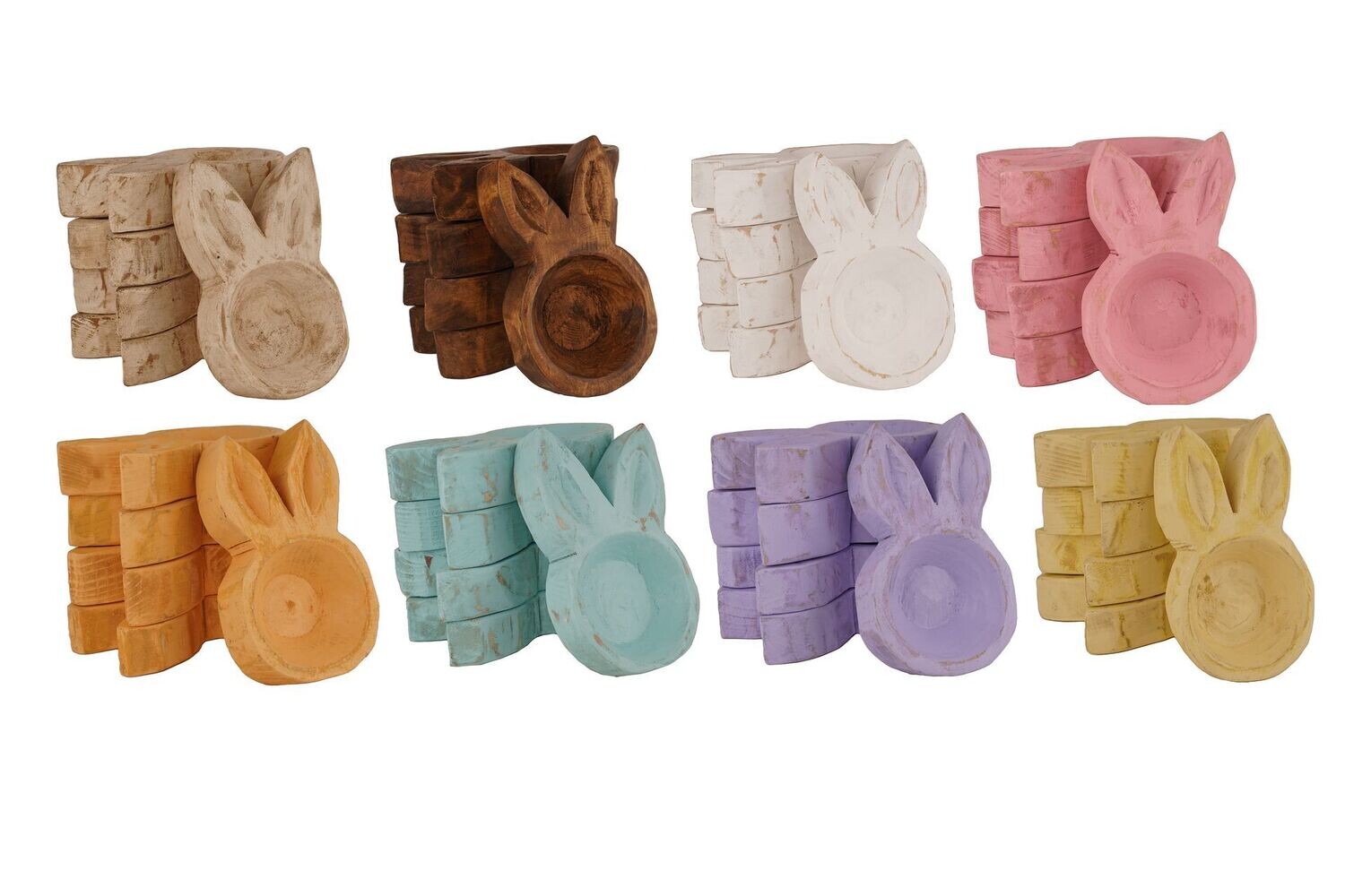 Full Starter Pack-Buddy the Bunny Dough Bowl--6x10 inches-Candle Ready- Buddy Bunny-16 PCS