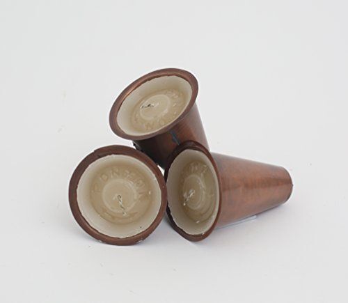 Sugar Mold Tin Inserts-Cone Shaped-Copper Tone-Cone Inserts