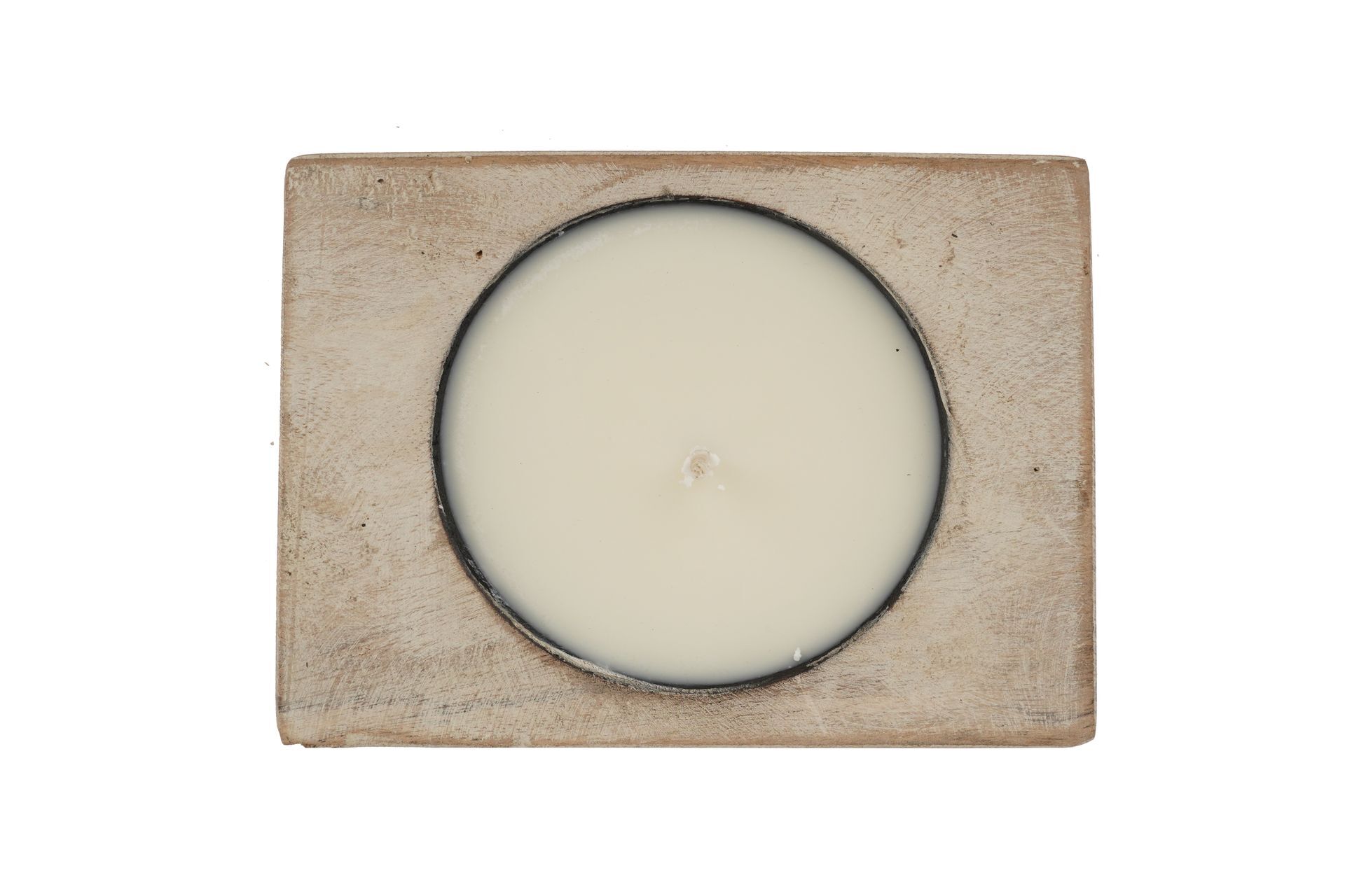 One Hole Cheese Mold-Candle Ready-4.5-6 x 2 inches-One Hole-Cheesemold-White