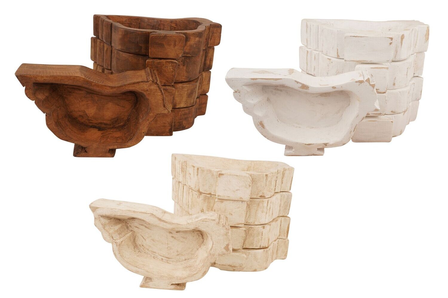 Chicken  Dough Bowl-Assorted Pack-Candle Ready-Farmhouse Chicken Dough Bowl-6x10-Assorted Pack-9 PCS