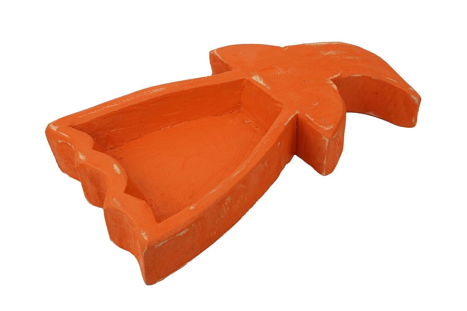 Witch Dough Bowl-6x10x2 inches-Boo Collection-Candle Ready-5 Color Choices- Witch Dough Bowl, COLOR: Orange