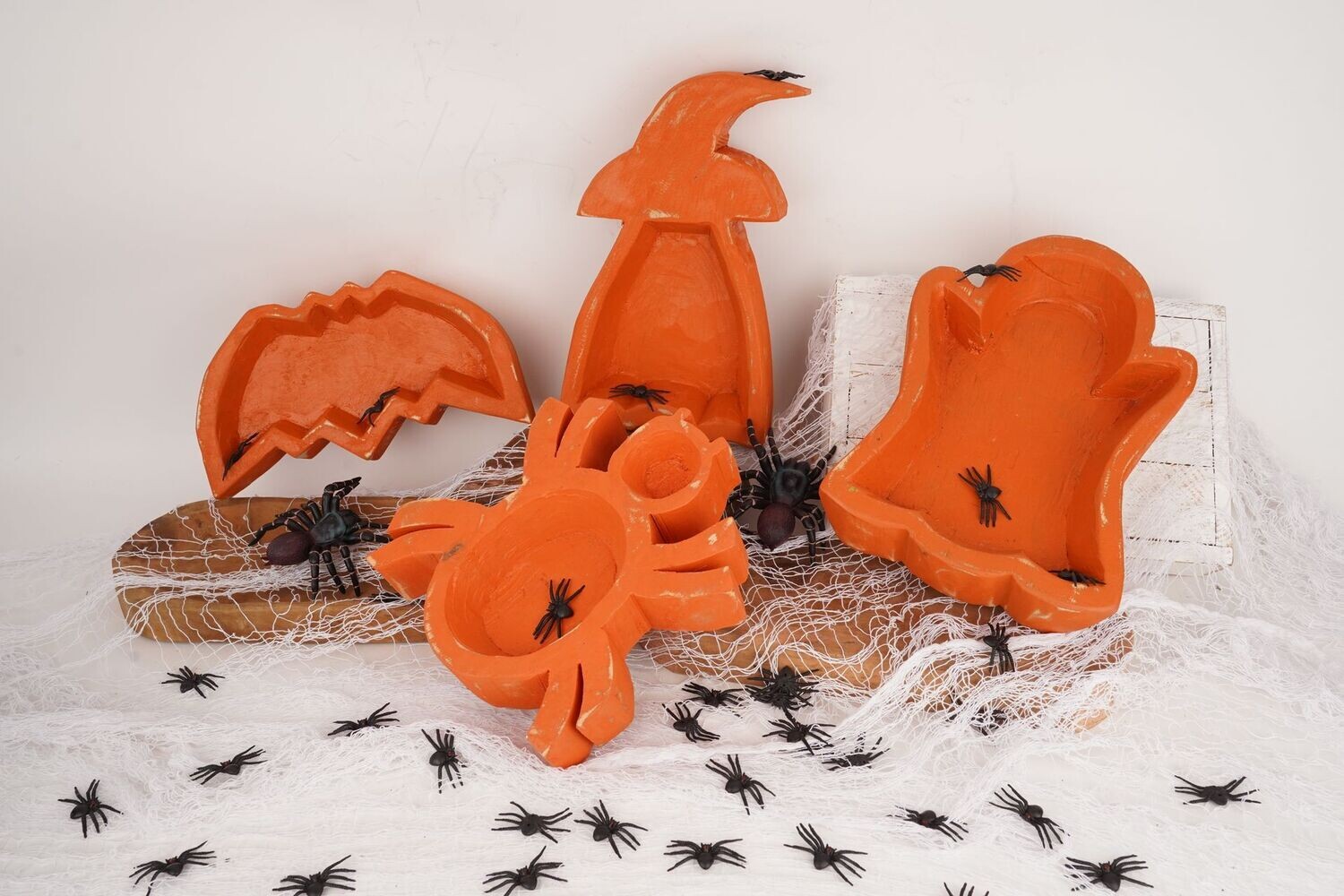 Complete Boo Collection-Orange-All 4 Designs-Candle Ready-Complete Boo Collection-Orange-8 PCS