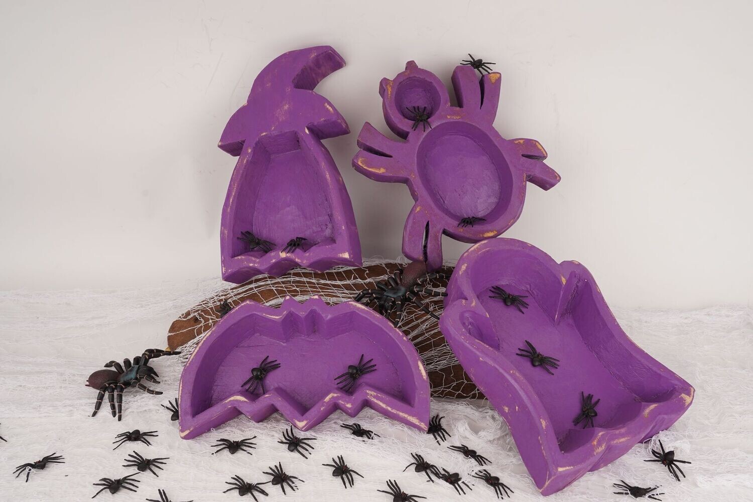 Complete Boo Collection-Purple-All 4 Designs-Candle Ready-Complete Boo Collection-Purple-8 PCS