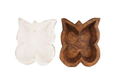 Butterfly Dough Bowl-Mixed Pack-6.5x8 inches-Candle Ready-Butterfly-Mixed Pack