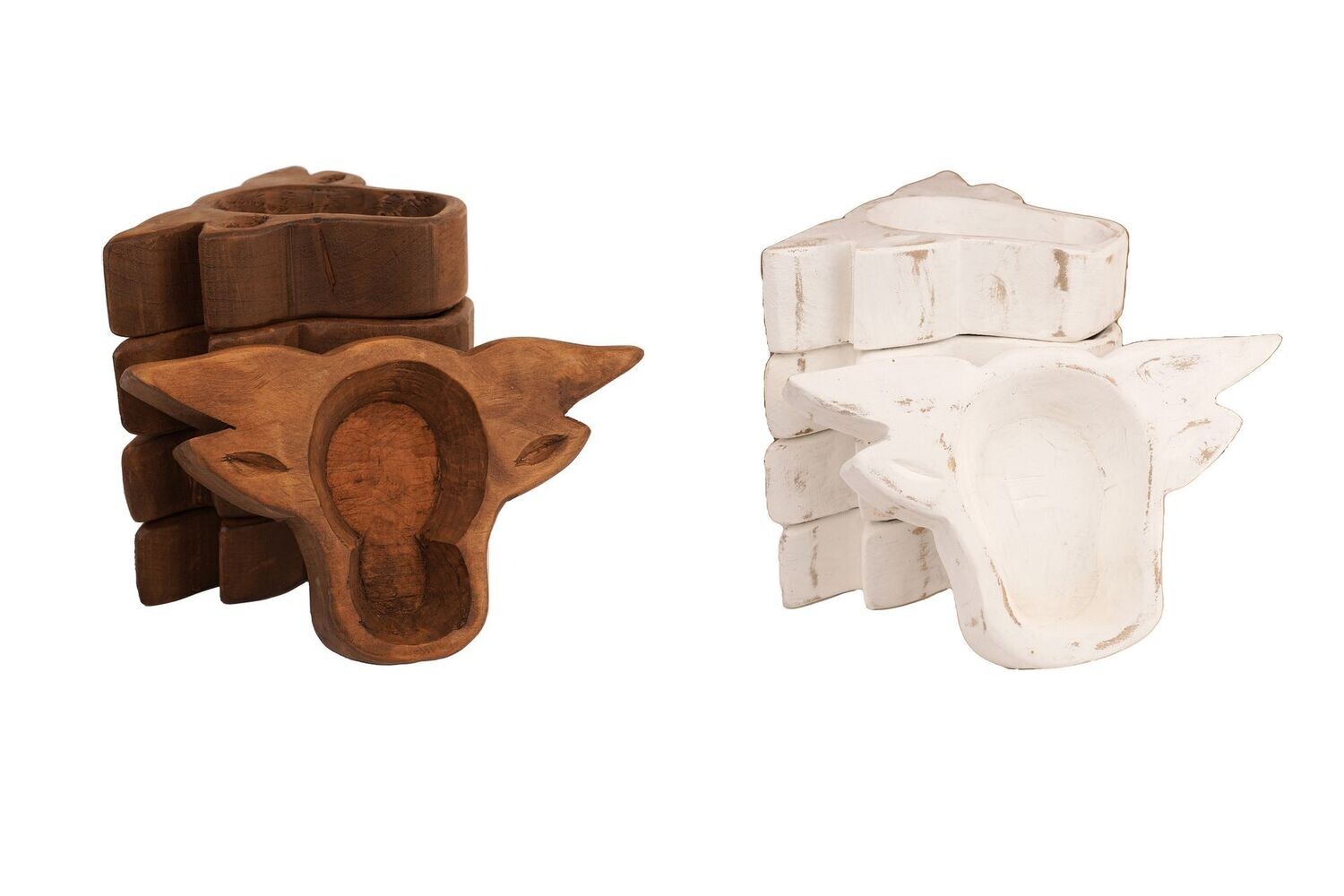 Mini-Longhorn Dough Bowl-Mixed Pack-6x10 inches-Candle Ready-Mini Longhorn-Mixed Pack