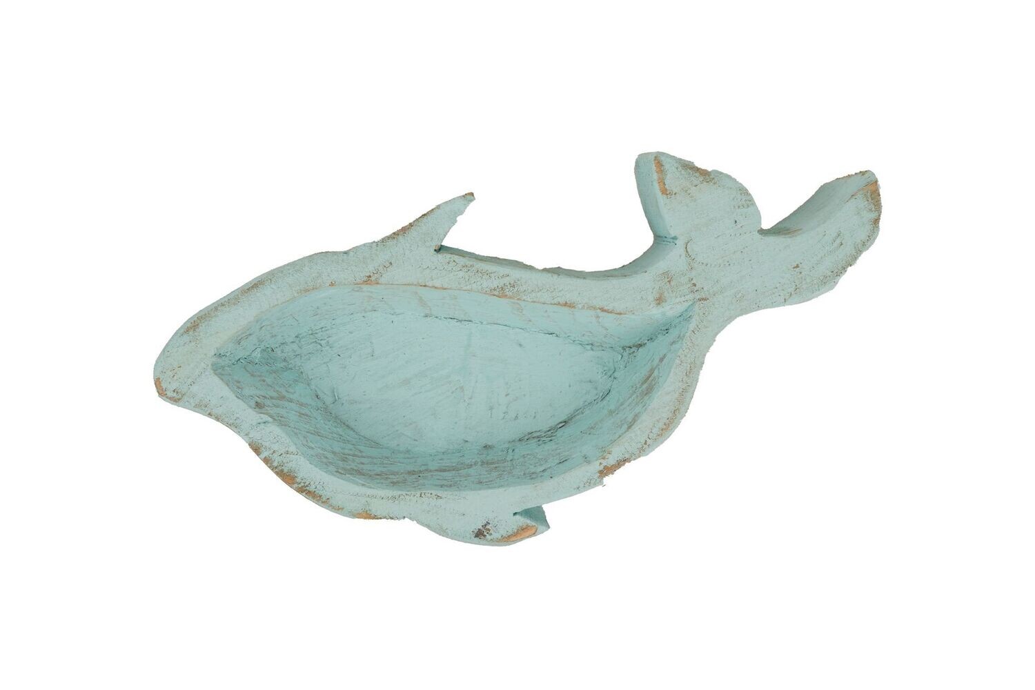 Dolphin Dough Bowl-12x6-New Design-Candle Ready-Five Color Choices-Sea Life Design-Dolphin Dough Bowl, COLOR: Seaside Blue