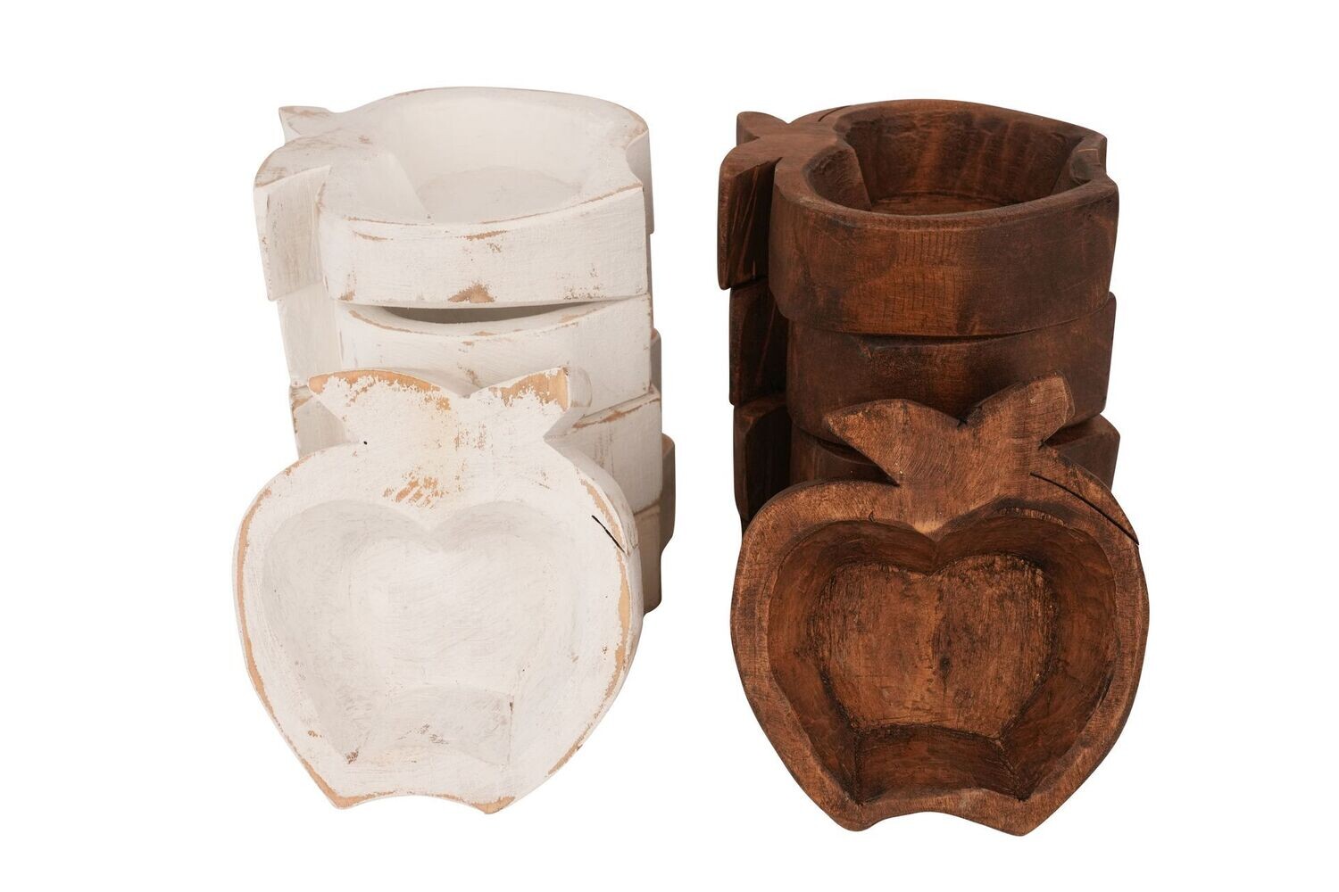 Apple Dough Bowl-Mixed Pack-Candle Ready-6x7 inches-Apple-Mixed Pack