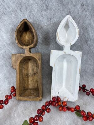 Christmas Candle Holder Dough Bowl-Mixed Pack-4x10-Candle Ready-Original-Christmas Candle Holder Dough Bowl-Mixed Pack