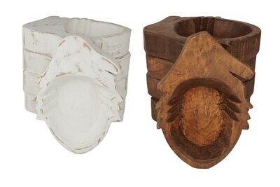 Mixed Pack-Grouch Dough Bowl-7x9-New Design-Candle Ready-Grouch-NEW-Christmas Grouch Dough Bowl-Mixed Pack