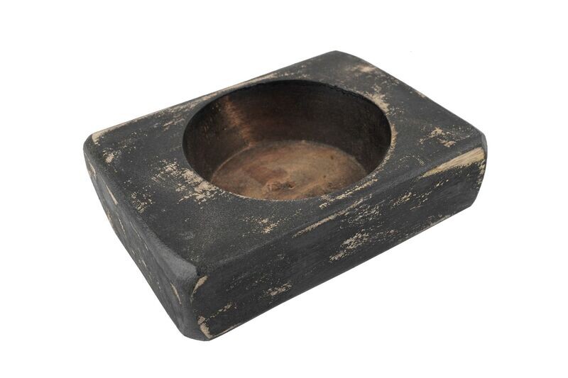 One Hole Cheese Mold-Candle Ready-4.5-6 x 2 inches-One Hole-Cheesemold-Black