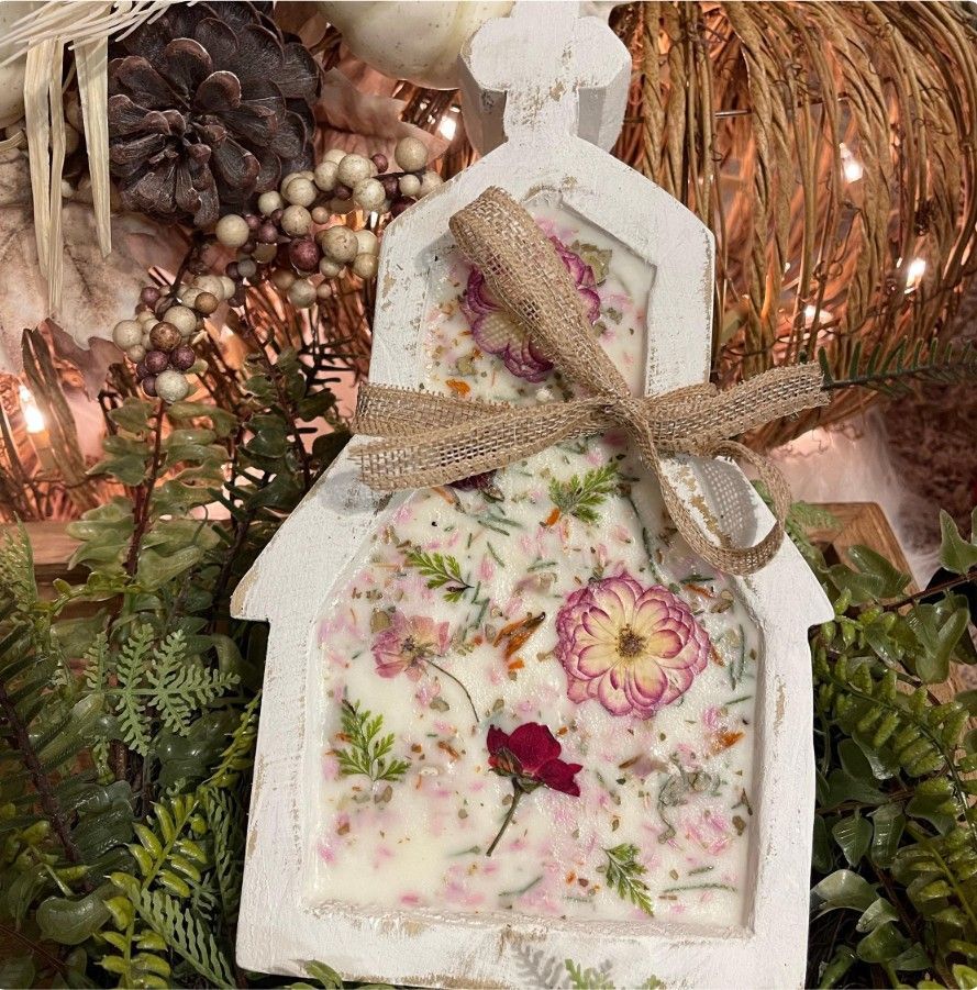 Church  Dough Bowl-Candle Ready-Farmhouse Church Dough Bowl-7x11-NEW