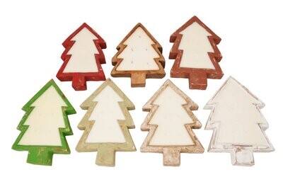 Christmas Tree Dough Bowl-Large-9x13 inches-Christmas Tree-Large-7 Color Choices Christmas Tree Dough Bowl-Large-9x13 inches-Christmas Tree-Large-7 Color Choices