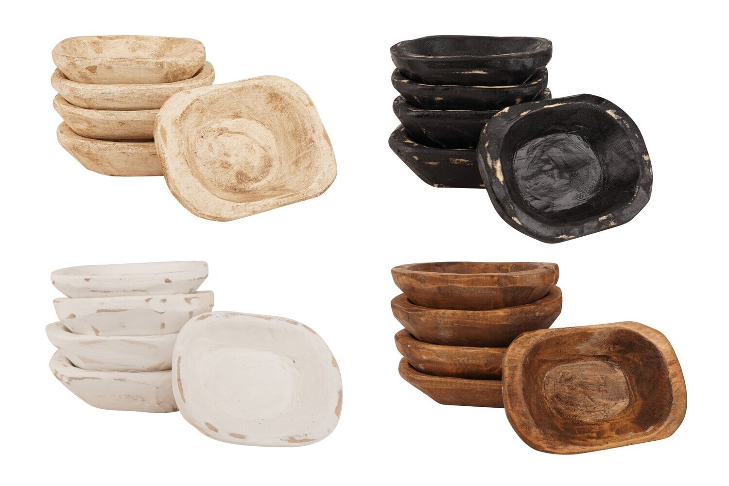 Super Mini Dough Bowl - Candle Ready-5x7 inches-Quad Pack Super Mini Dough Bowl - Candle Ready-5x7 inches-Quad Pack