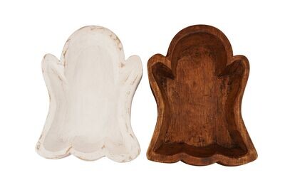 Ghost Dough Bowl-Mixed Pack-8x10x2 inches-Boo Design-Candle Ready--Ghost Dough Bowl-Mixed Pack-10 PCS