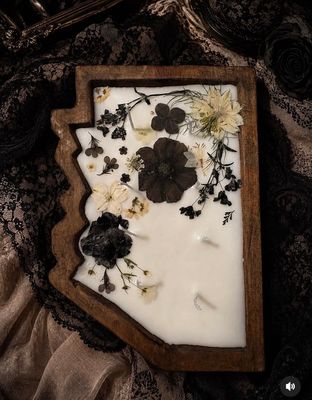 Arizona-Carved Dough Bowl-7x10-Candle Ready-Waxed-Arizona Arizona-Carved Dough Bowl-7x10-Candle Ready-Waxed-Arizona