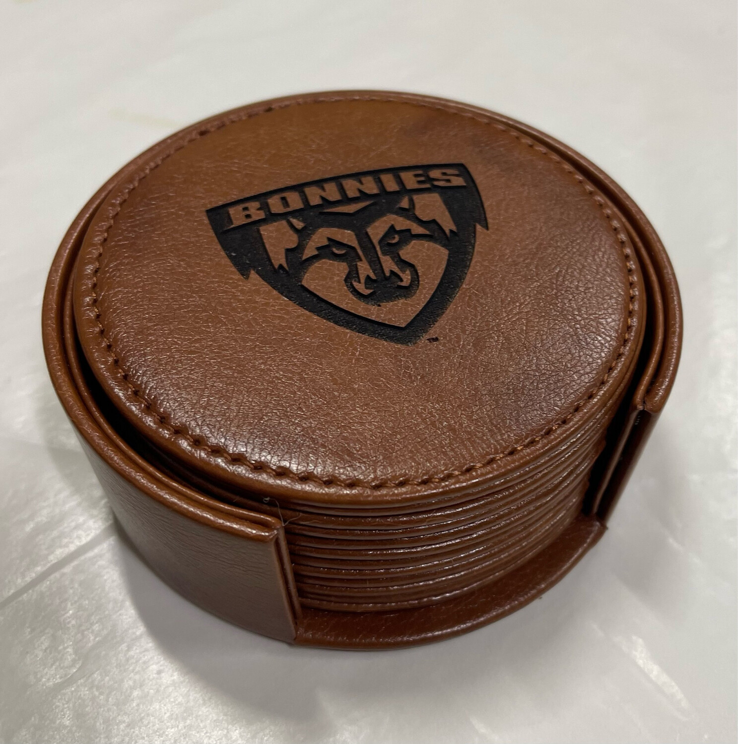 St. Bonaventure Logo Coaster Set