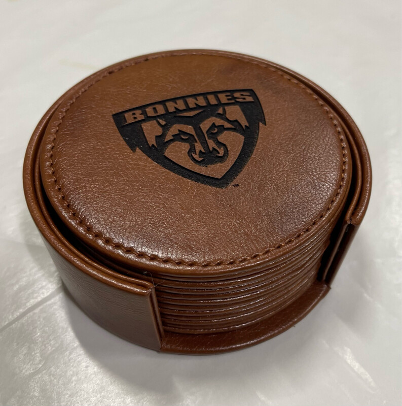 St. Bonaventure Logo Coaster Set