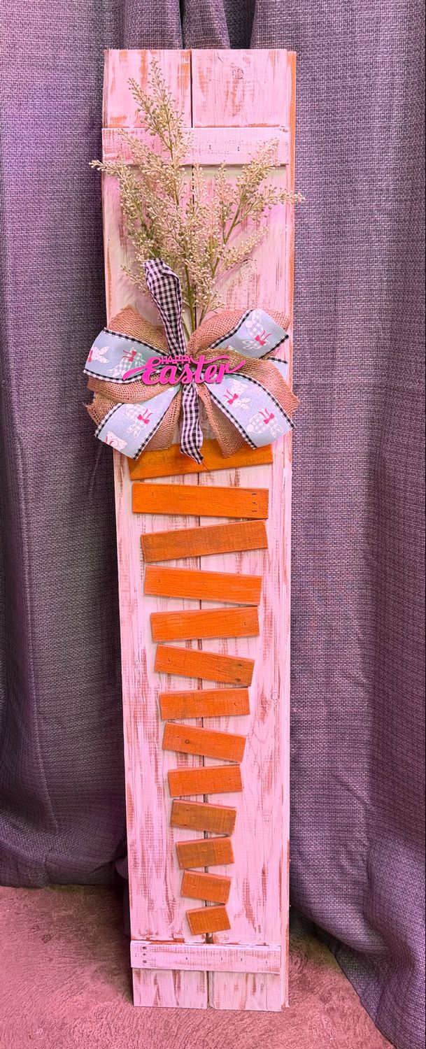 Rustic Carrot Board Class