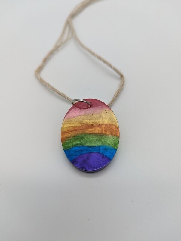 Pride Epoxy Necklace