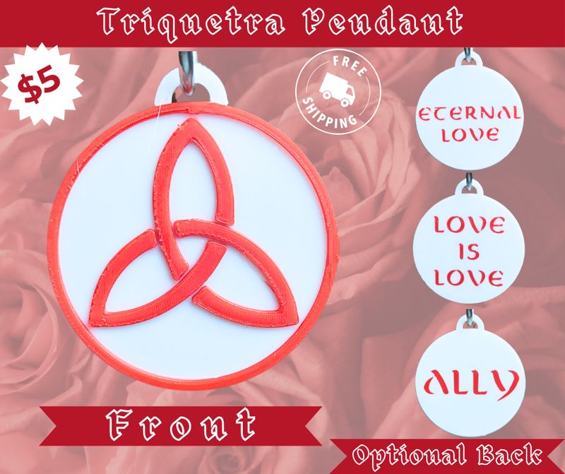 Triquetra Necklace Pendant Triquetra Necklace Pendant