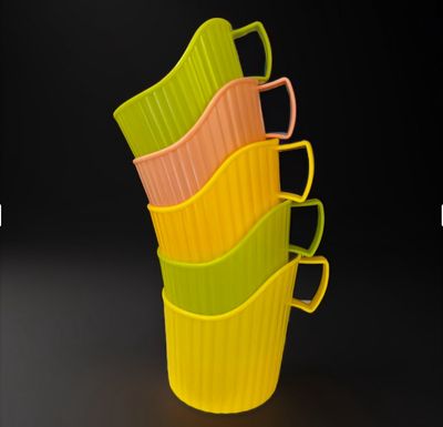 5 حبات حامل الأكواب. للرحلات Cups Holder5