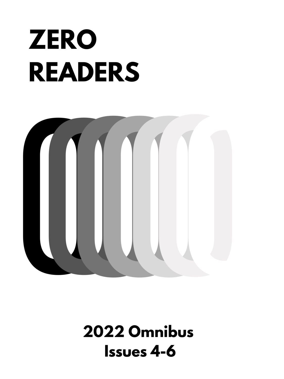 Zero Readers 2022 OMNIBUS PREORDER-CONTRIBUTORS