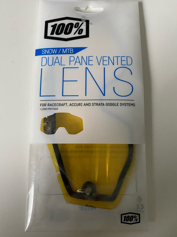 100% Brillenglas Snow/MTB Racecraft/Accuri/Strata 100% Brillenglas Snow/MTB Racecraft/Accuri/Strata
