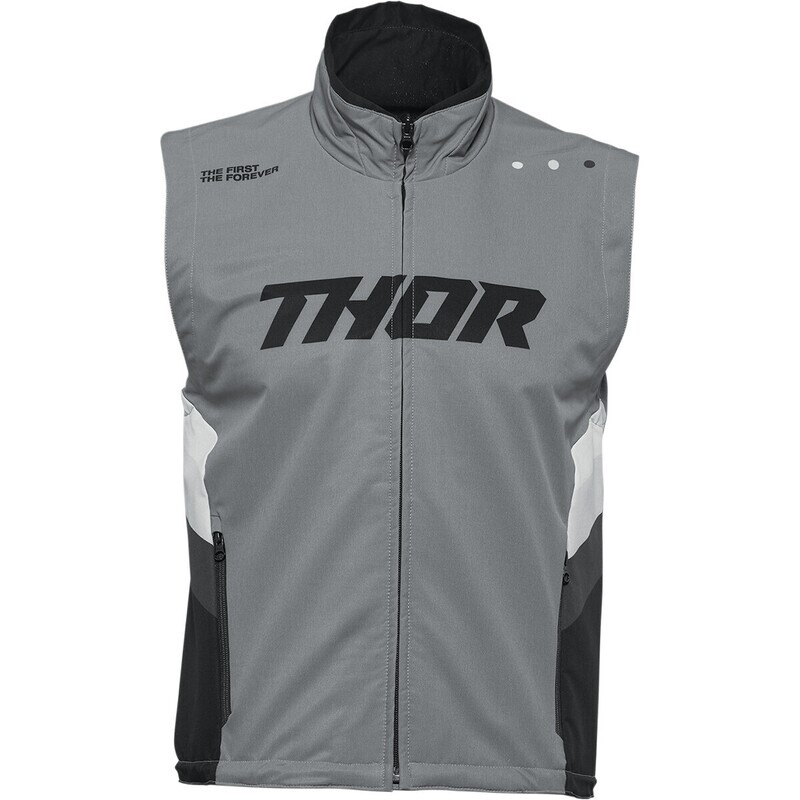 THOR Warmup Vest Gray/Black THOR Warmup Vest Gray/Black