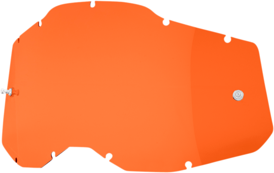 100% Accuri Racecraft Strata Brillenglas Orange Anti Fog