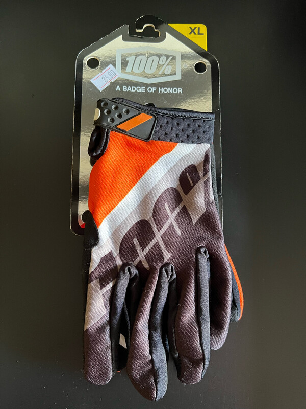 100% Handschuhe RIDEFIT „Slant Orange“ 100% Handschuhe RIDEFIT „Slant Orange“