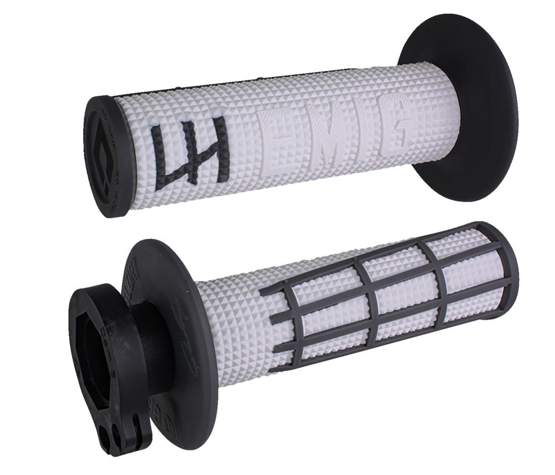 ODI Emig 2.0 V2 Lock-On Griffe White/Graphite