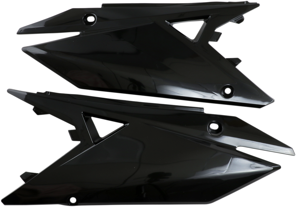 UFO PANELS SIDE RMZ450  ab 18- BLACK