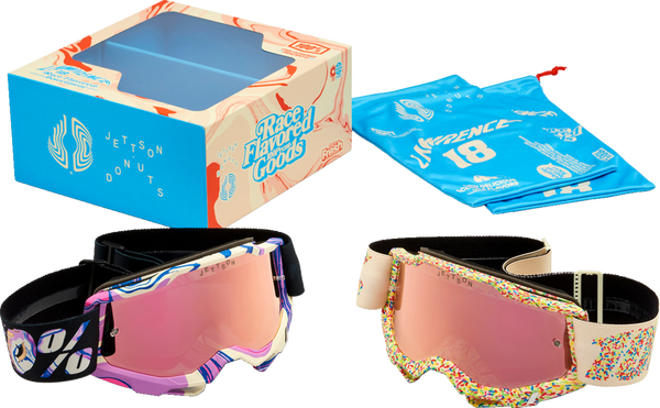 100% GOGGLE ACCURI 2 DONUT 2 PACK - Jett Lawrence Edition 100% GOGGLE ACCURI 2 DONUT 2 PACK - Jett Lawrence Edition