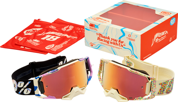 100% GOGGLE ARMEGA DONUT 2 PACK 100% GOGGLE ARMEGA DONUT 2 PACK